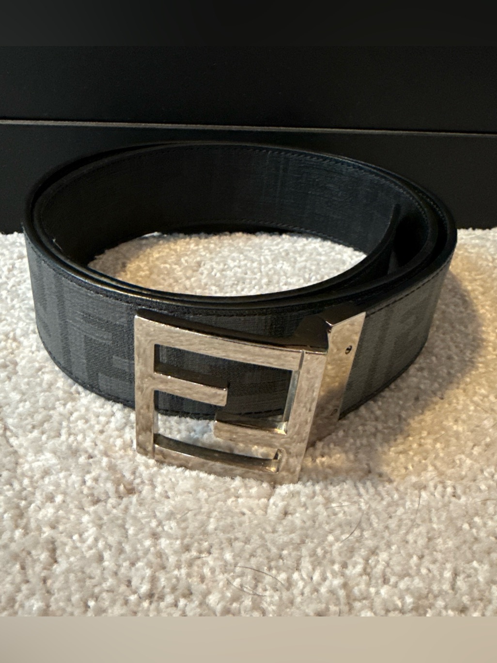Fendi Zucca Belt